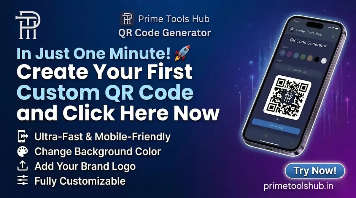 QR Code Generator - Prime Tools Hub